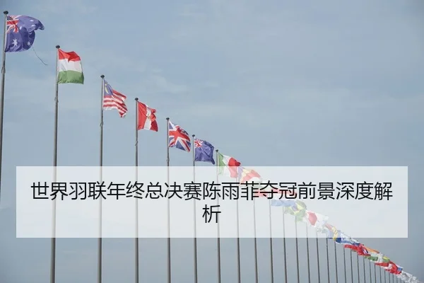 世界羽联年终总决赛陈雨菲夺冠前景深度解析
